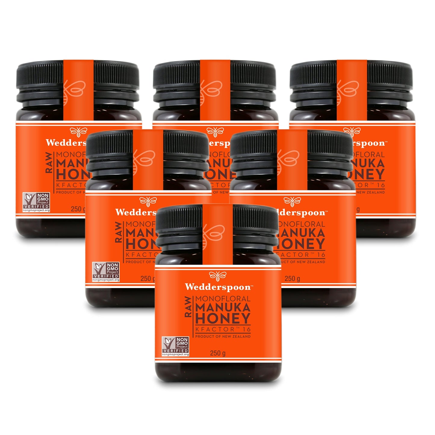 Wedderspoon RAW Manuka Honey KFactor 16+ 500g