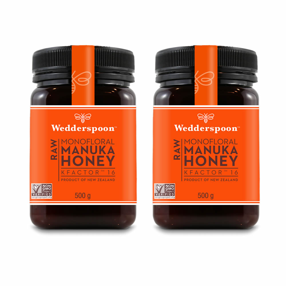 Wedderspoon RAW Manuka Honey KFactor 16+ 500g