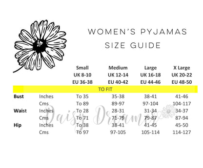 Women's Jaguar Jungle Leopard Button-Up Short Pyjama Set Soft Breathable Comfortable Stylish Loungewear in Sizes S to XL by Daisy Dreamer